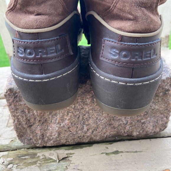 Sorel winter boots Size 9 Brown lace up durable boot. Pre-loved condition - Picture 9 of 17